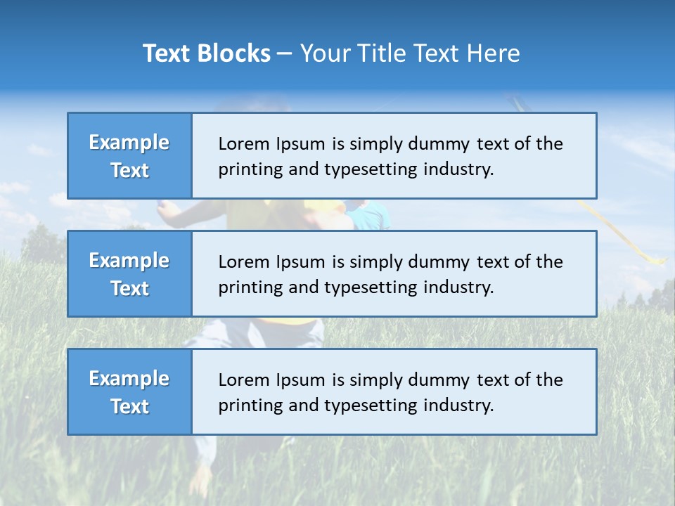 Nature Grass Outdoors PowerPoint Template