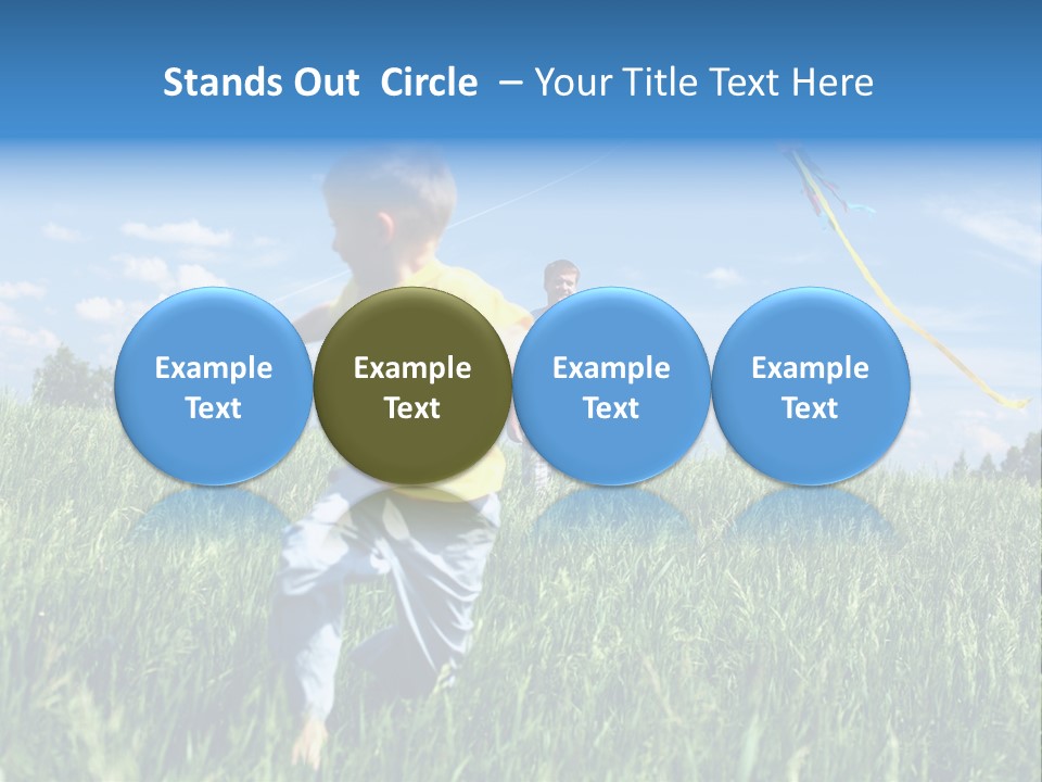 Nature Grass Outdoors PowerPoint Template