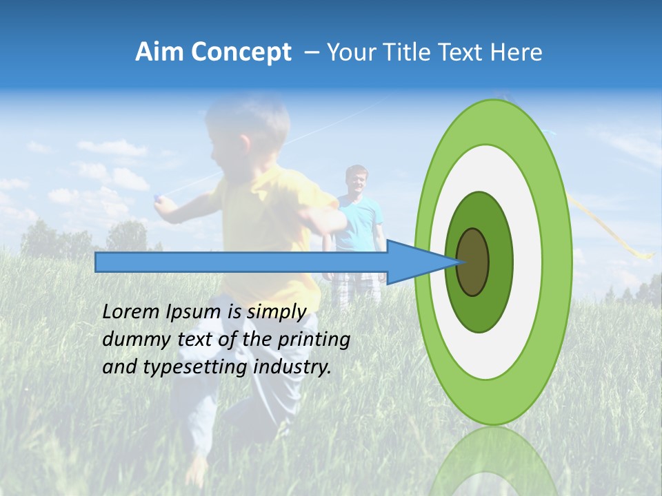 Nature Grass Outdoors PowerPoint Template