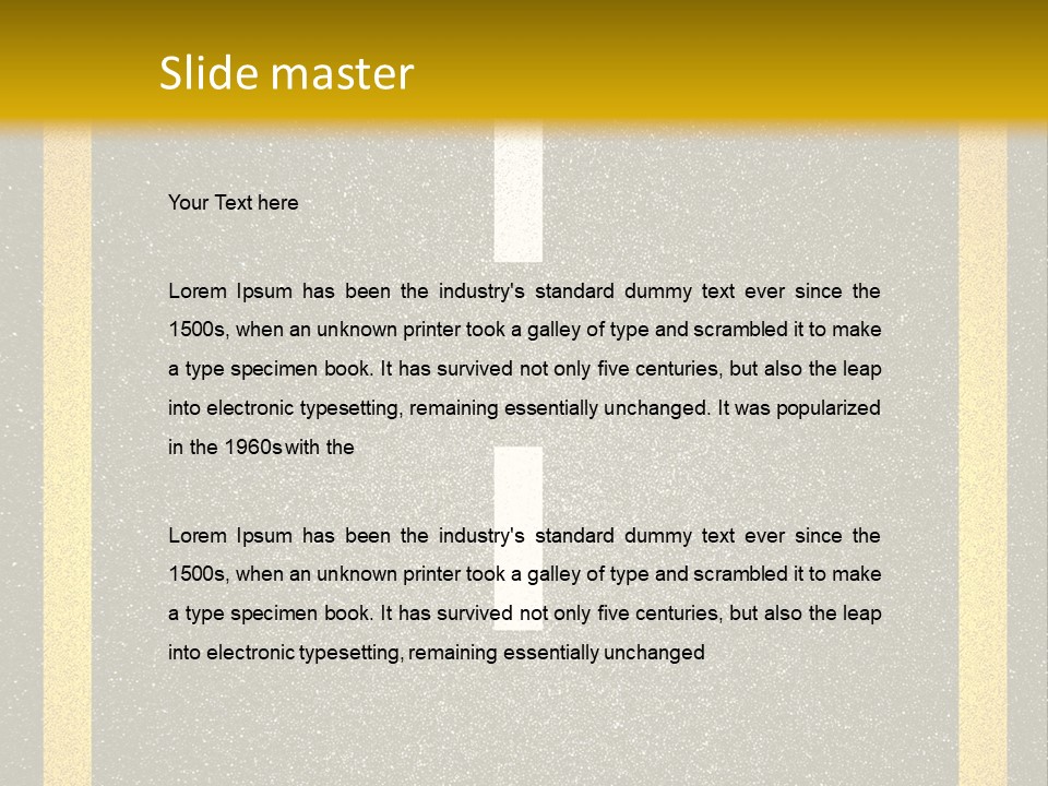 Tarmac Motion Scrap PowerPoint Template
