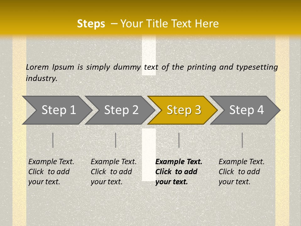 Tarmac Motion Scrap PowerPoint Template