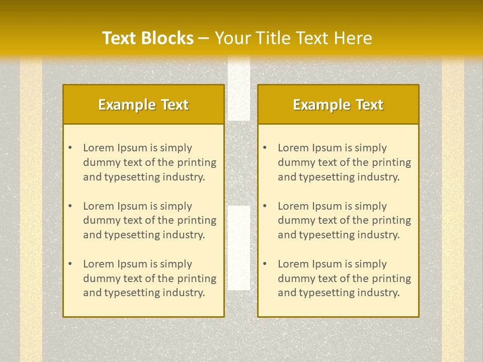 Tarmac Motion Scrap PowerPoint Template