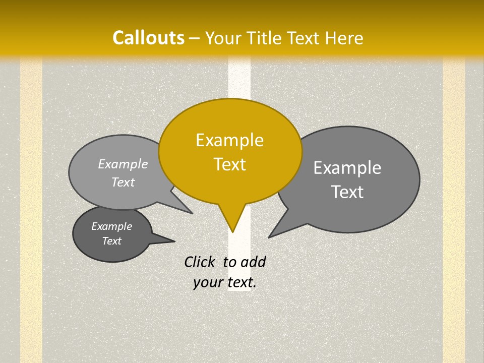Tarmac Motion Scrap PowerPoint Template