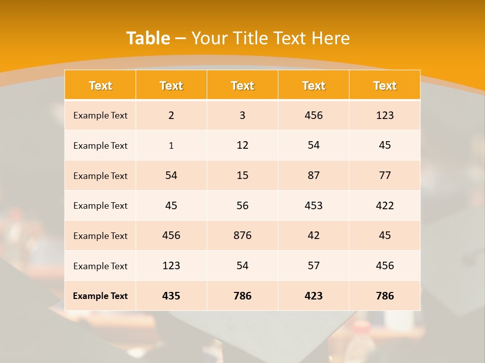 Behind Achievement Graduation PowerPoint Template
