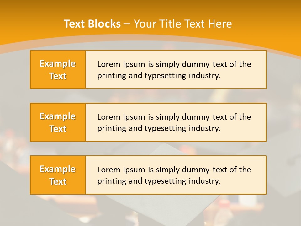 Behind Achievement Graduation PowerPoint Template