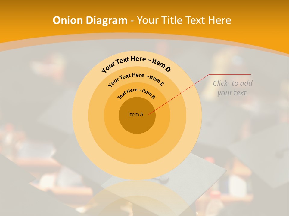 Behind Achievement Graduation PowerPoint Template