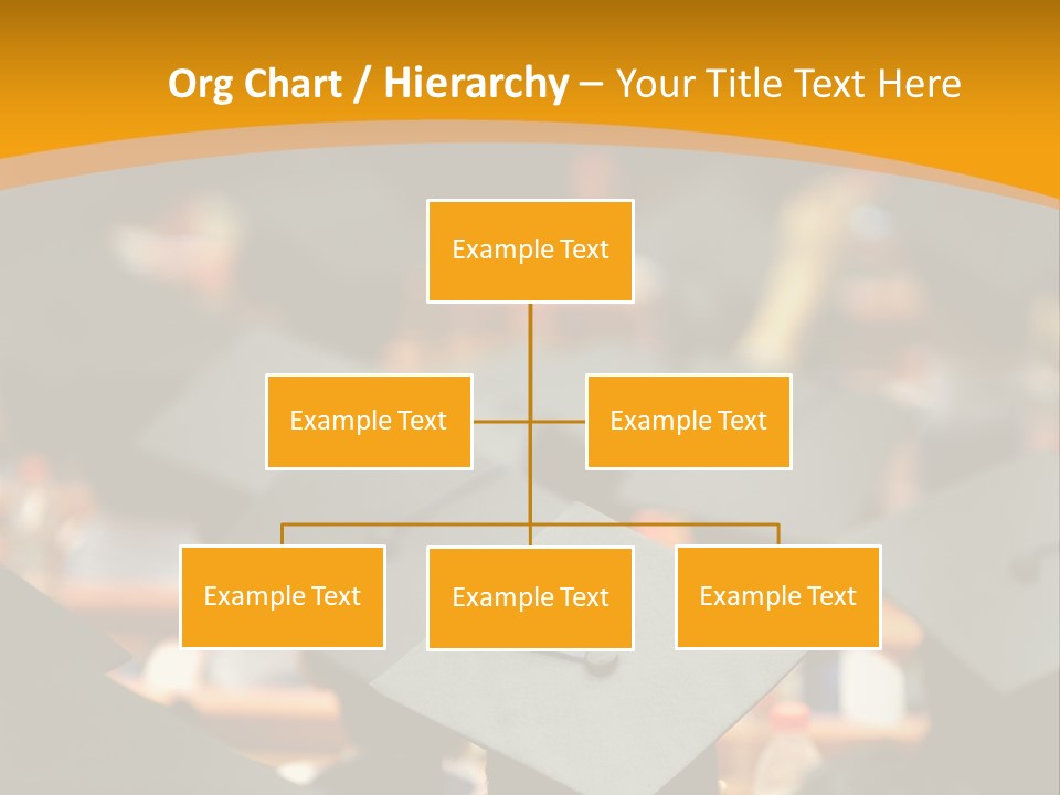Behind Achievement Graduation PowerPoint Template
