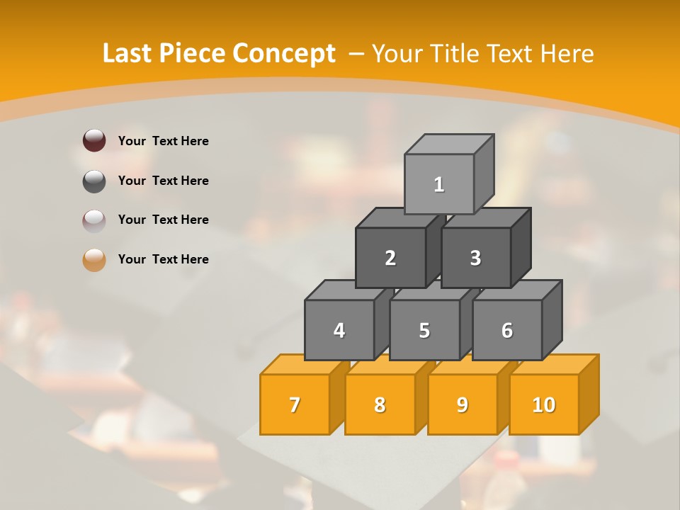 Behind Achievement Graduation PowerPoint Template