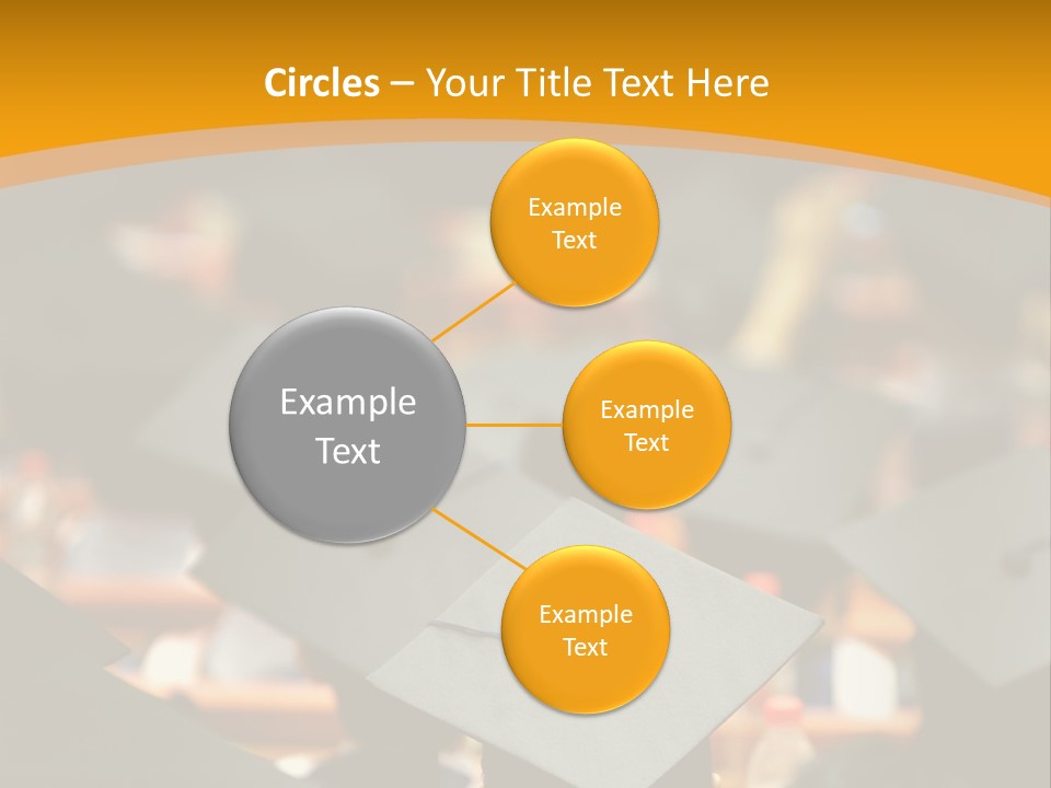 Behind Achievement Graduation PowerPoint Template