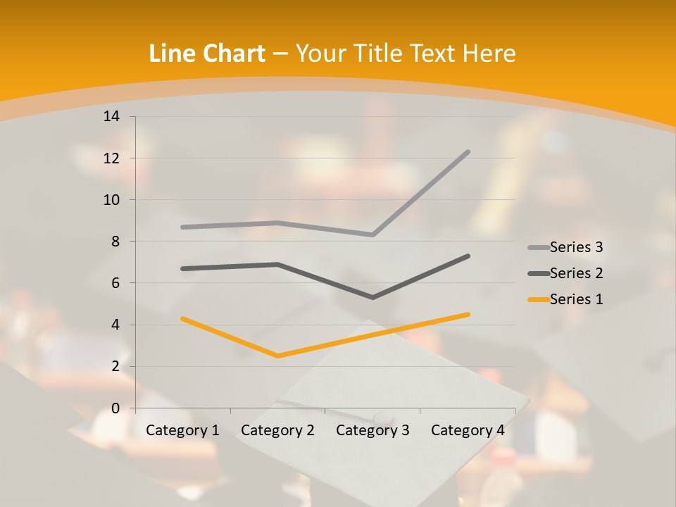 Behind Achievement Graduation PowerPoint Template