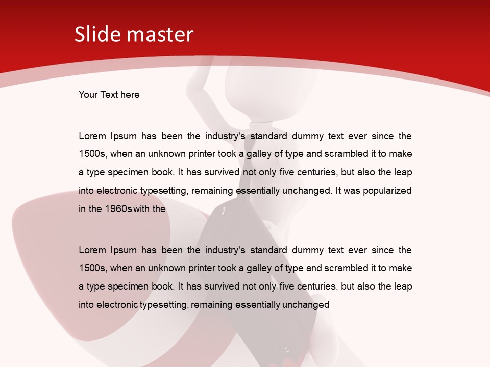 Motion Concept Happy PowerPoint Template