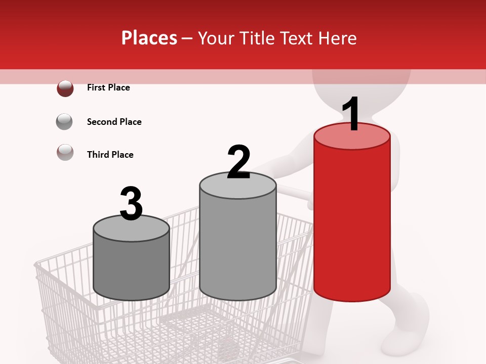 Cart Design Basket PowerPoint Template