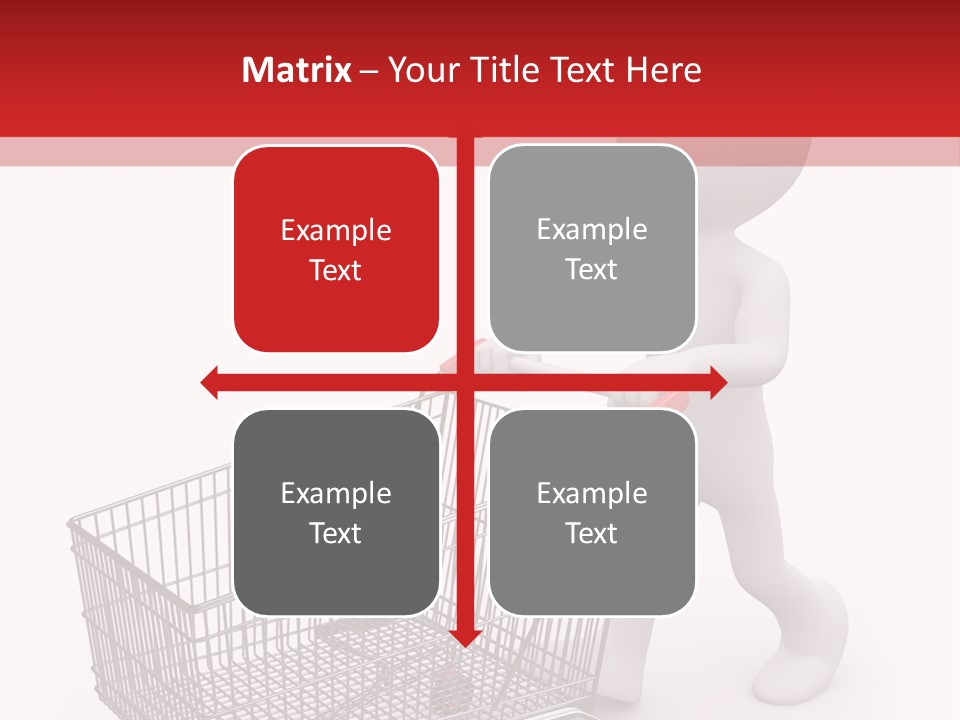 Cart Design Basket PowerPoint Template
