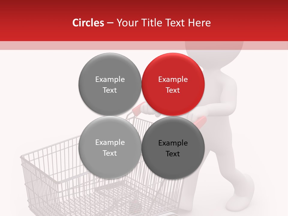 Cart Design Basket PowerPoint Template