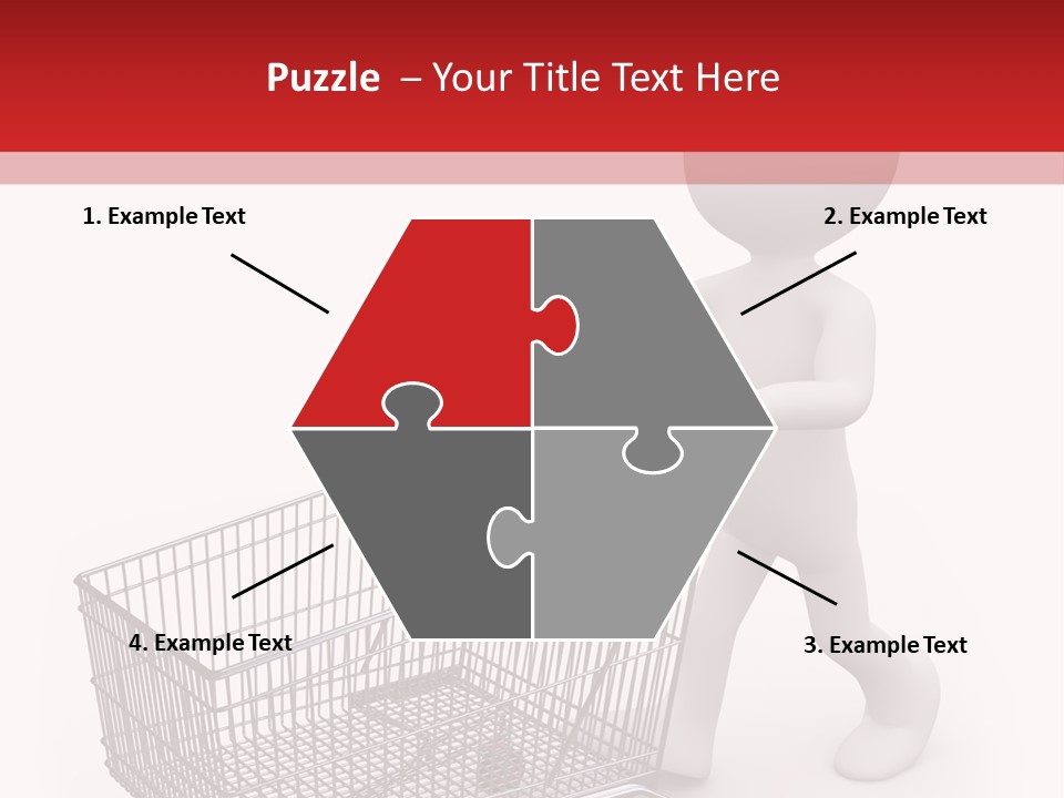 Cart Design Basket PowerPoint Template