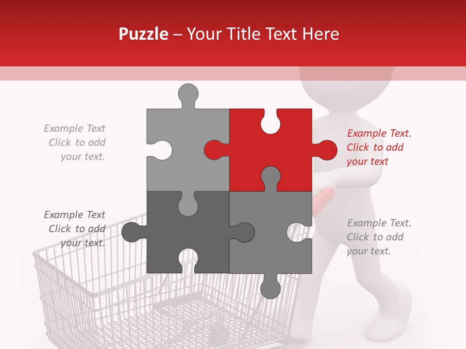 Cart Design Basket PowerPoint Template