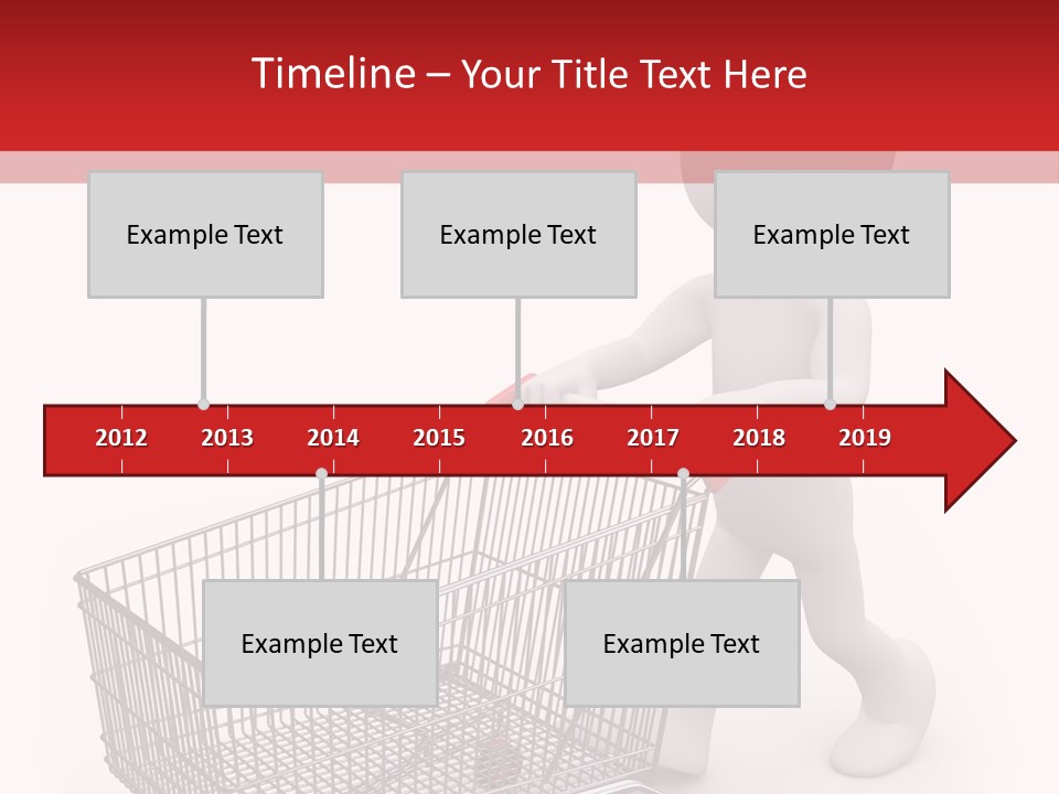 Cart Design Basket PowerPoint Template