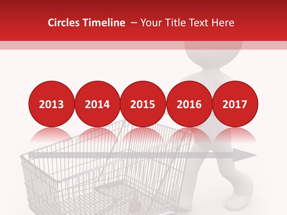 Cart Design Basket PowerPoint Template