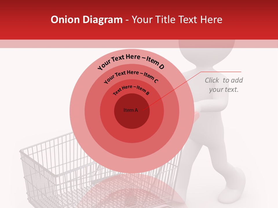 Cart Design Basket PowerPoint Template
