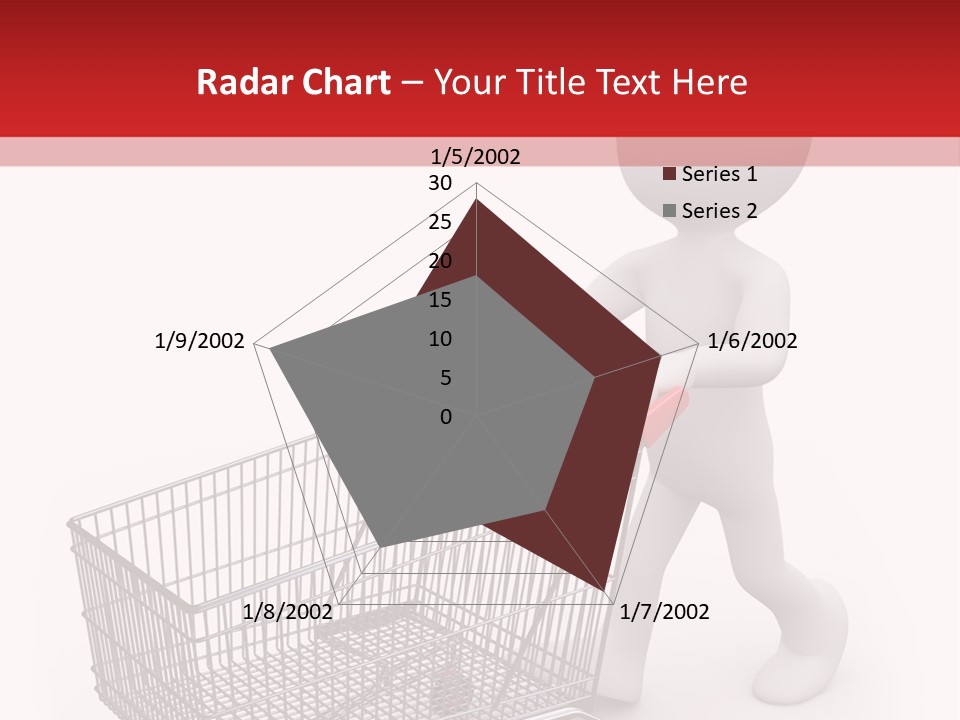 Cart Design Basket PowerPoint Template
