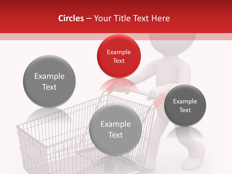 Cart Design Basket PowerPoint Template