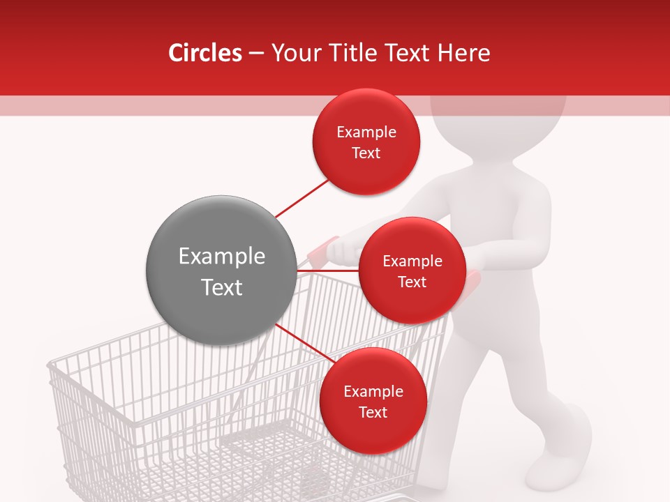 Cart Design Basket PowerPoint Template