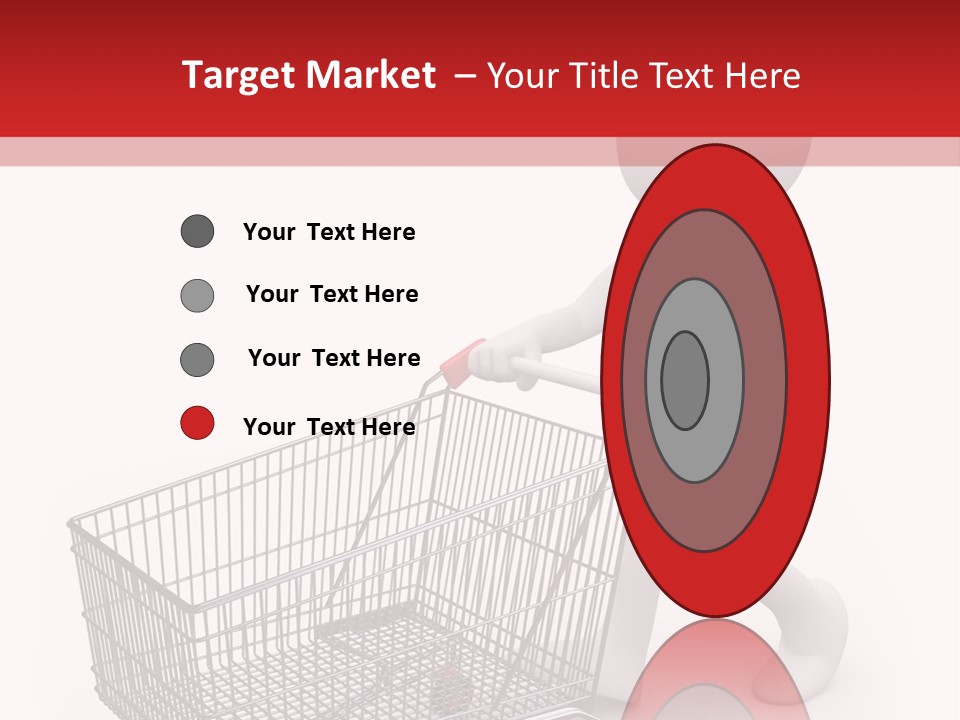 Cart Design Basket PowerPoint Template