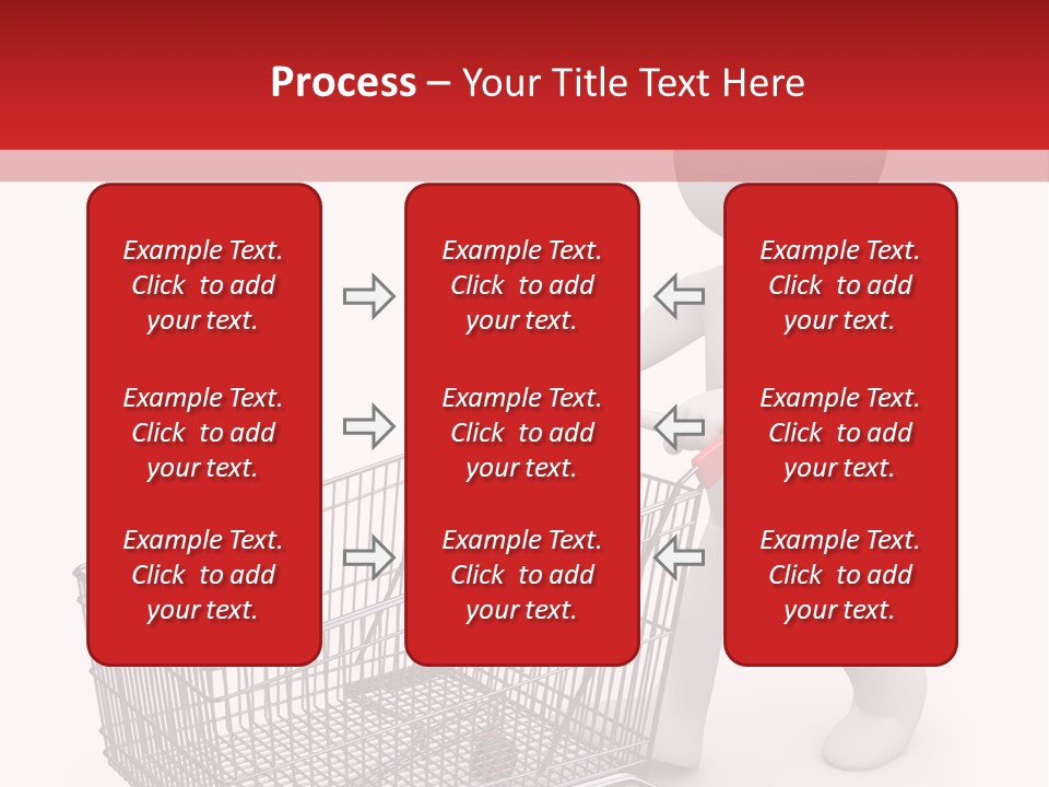 Cart Design Basket PowerPoint Template