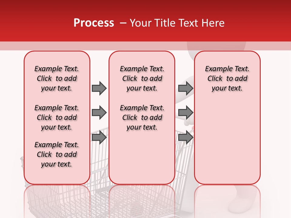 Cart Design Basket PowerPoint Template