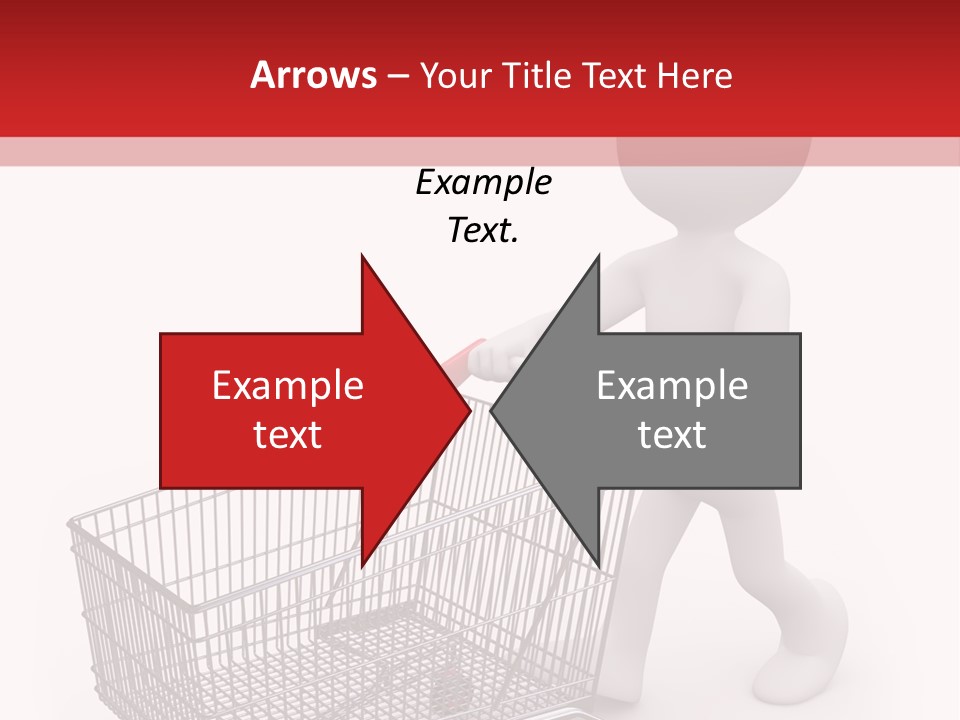 Cart Design Basket PowerPoint Template