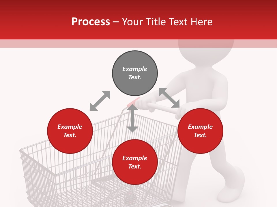 Cart Design Basket PowerPoint Template