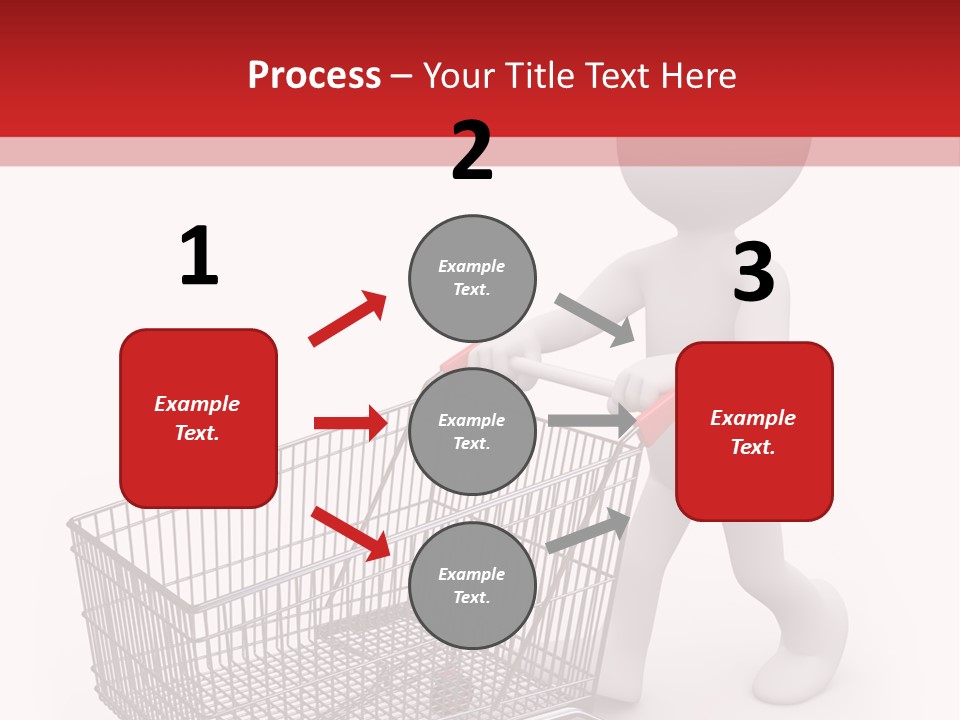 Cart Design Basket PowerPoint Template