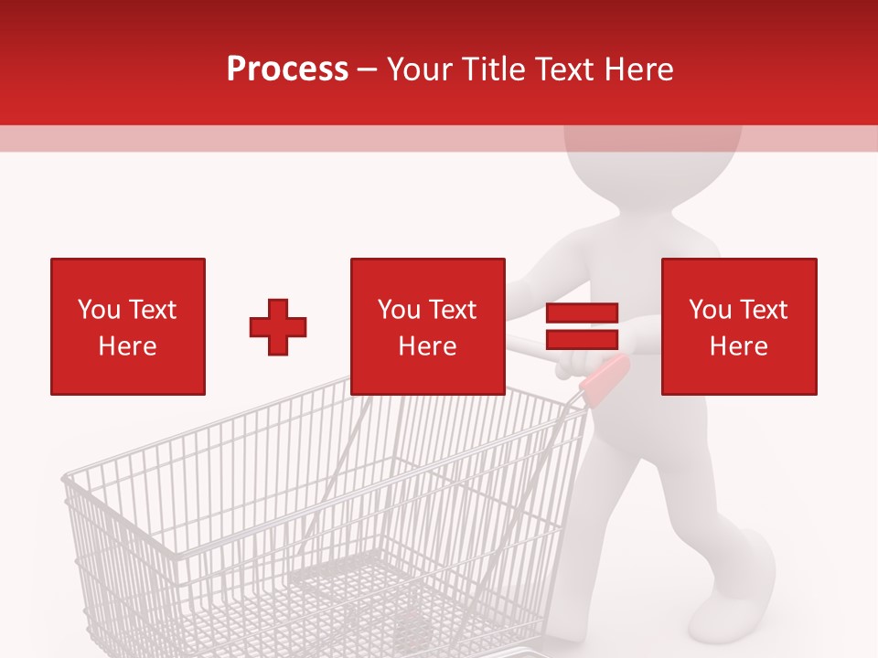 Cart Design Basket PowerPoint Template