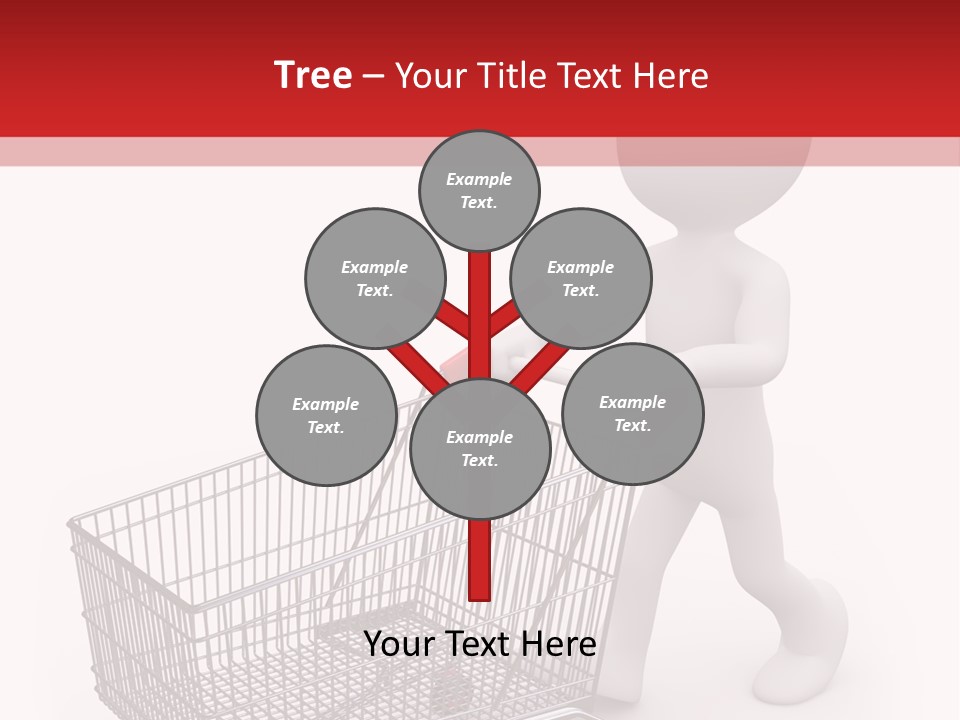 Cart Design Basket PowerPoint Template