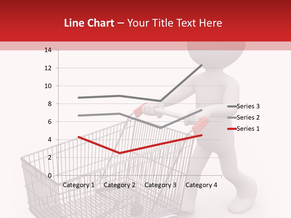 Cart Design Basket PowerPoint Template