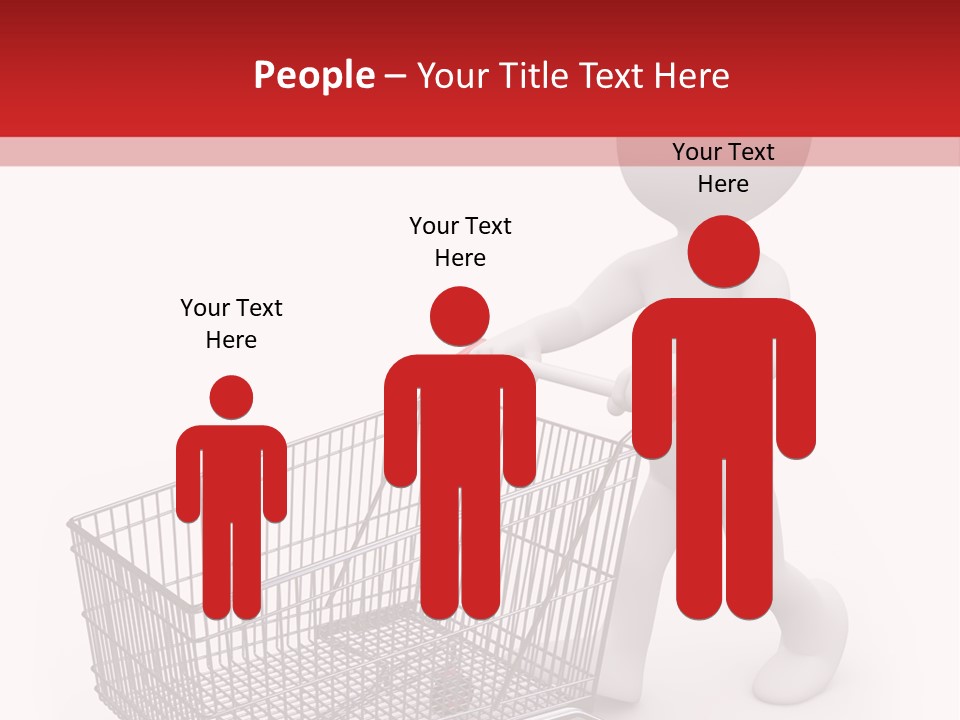 Cart Design Basket PowerPoint Template