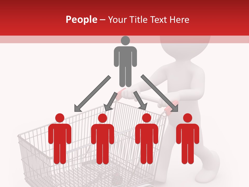 Cart Design Basket PowerPoint Template