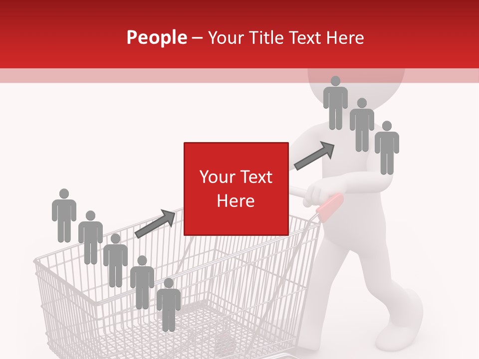 Cart Design Basket PowerPoint Template