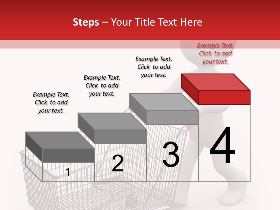 Cart Design Basket PowerPoint Template