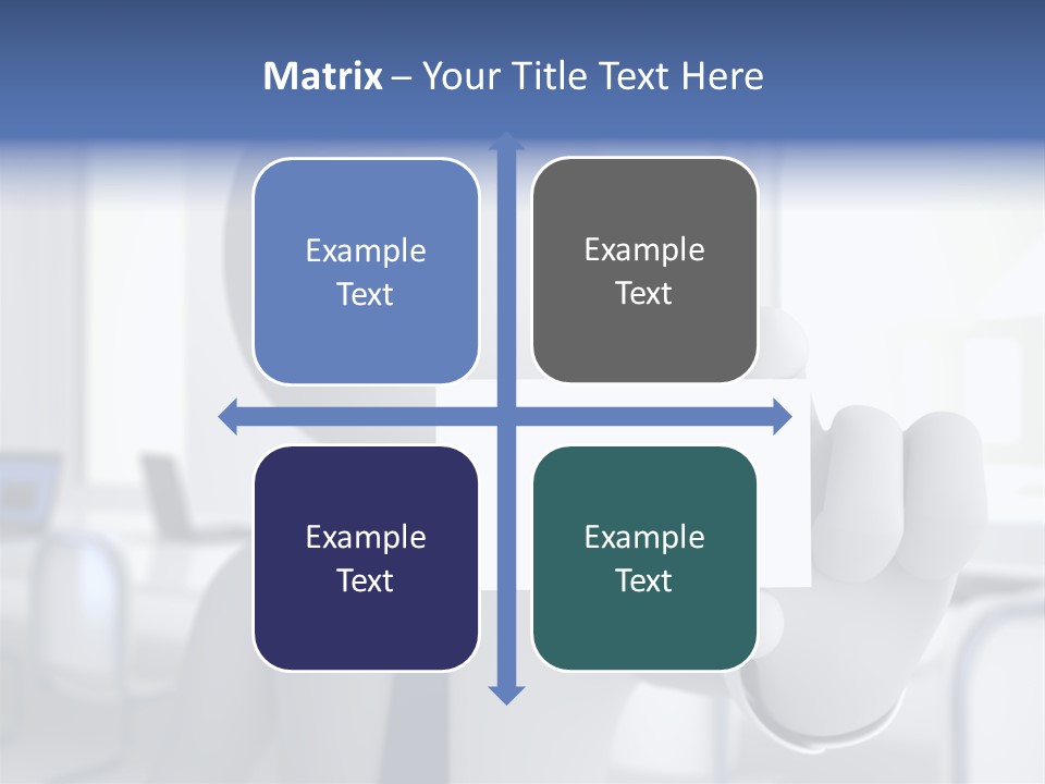 Male White Show PowerPoint Template