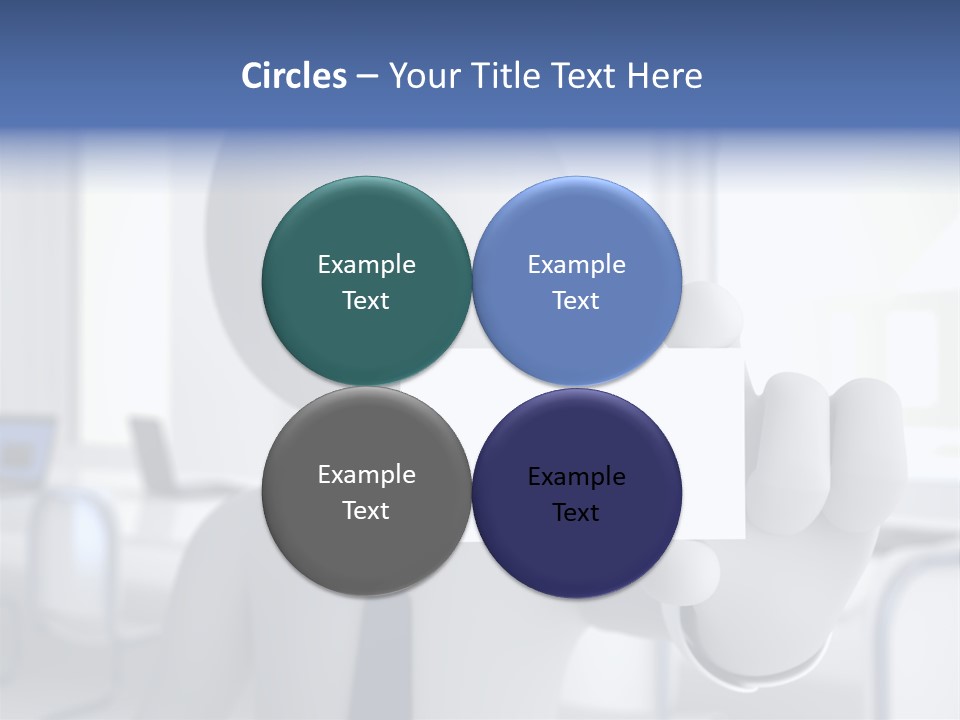 Male White Show PowerPoint Template