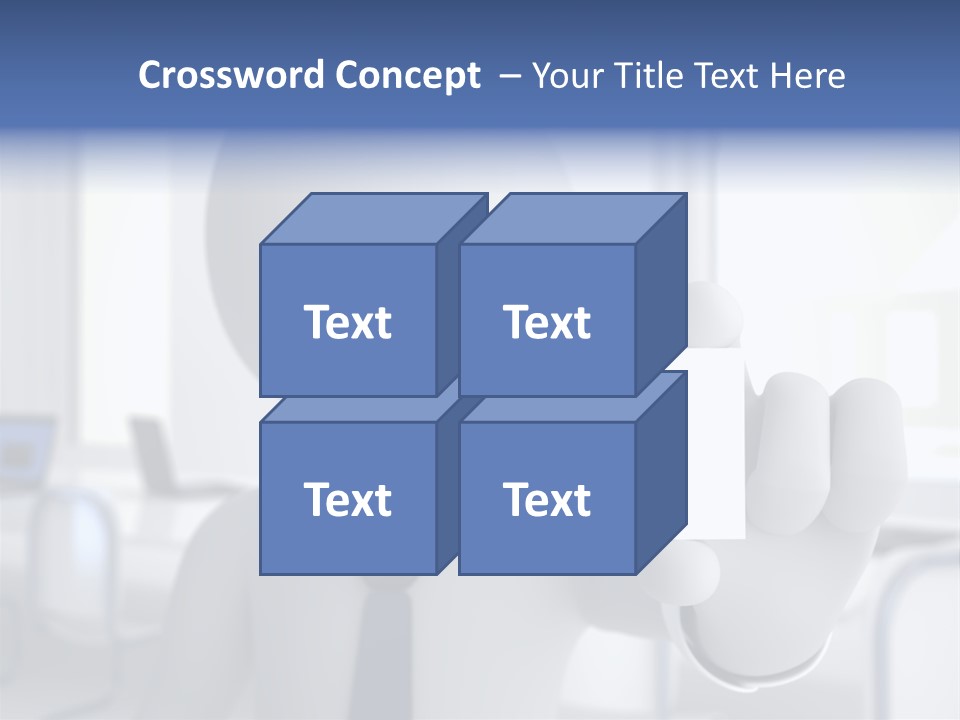 Male White Show PowerPoint Template