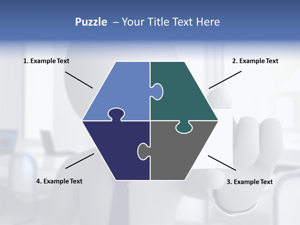 Male White Show PowerPoint Template