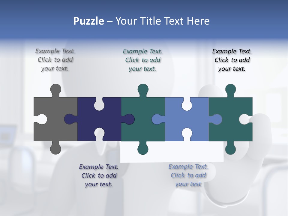 Male White Show PowerPoint Template