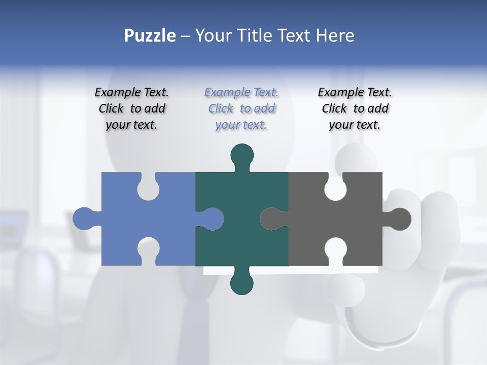 Male White Show PowerPoint Template