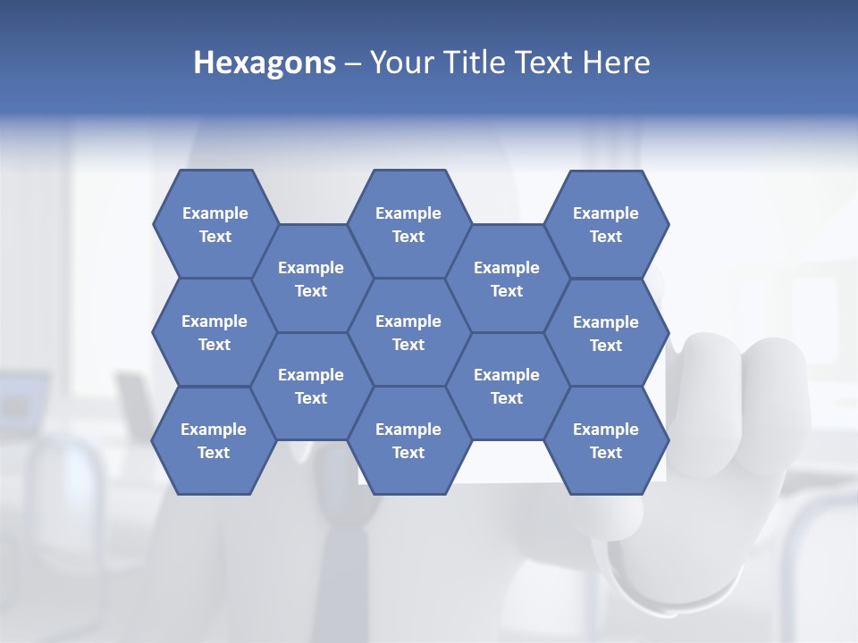 Male White Show PowerPoint Template