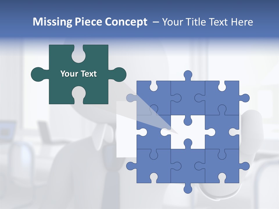 Male White Show PowerPoint Template