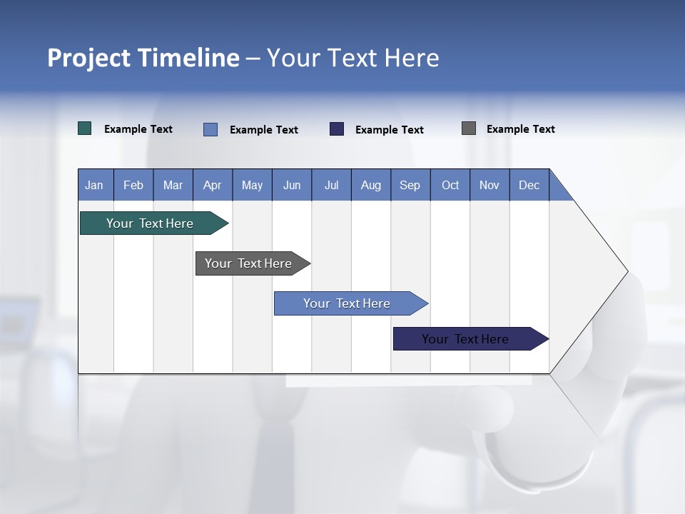 Male White Show PowerPoint Template