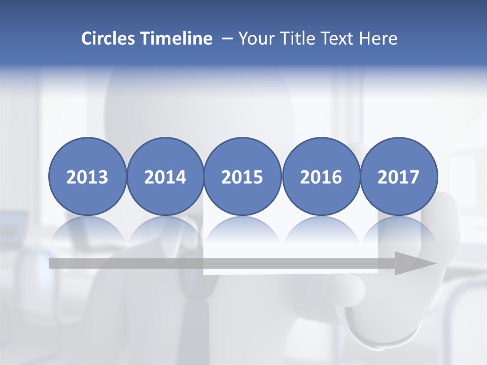 Male White Show PowerPoint Template