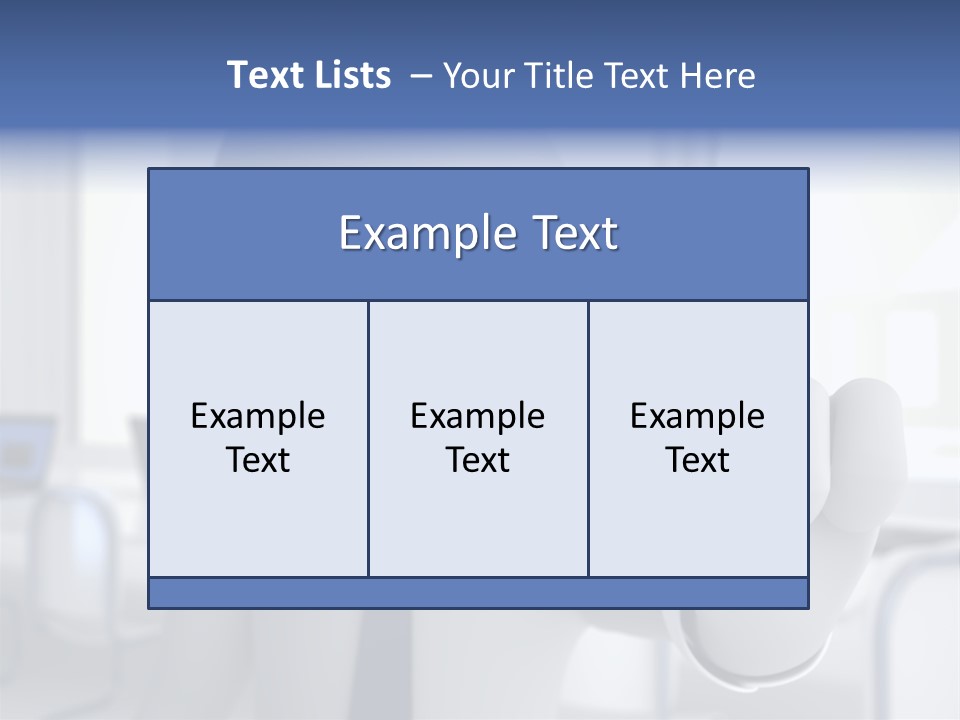 Male White Show PowerPoint Template